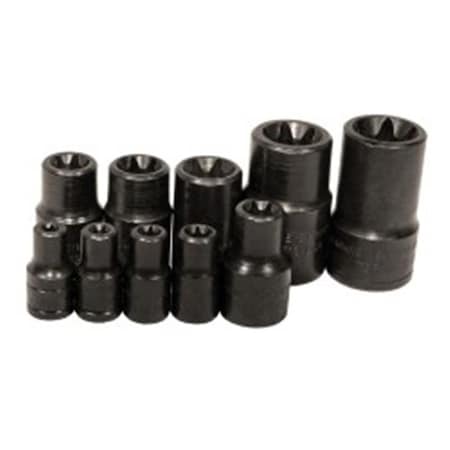 K Tool International KTI22671 E Torx E5-E20 Socket Set